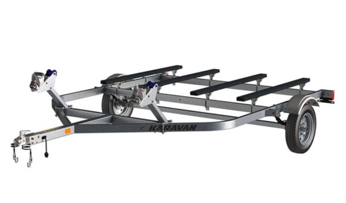 A photo of this 2023 Karavan Trailers Double Watercraft Steel