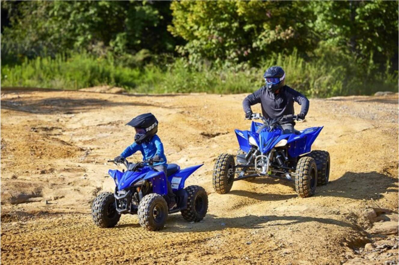 A photo of this 2022 Yamaha YFZ50