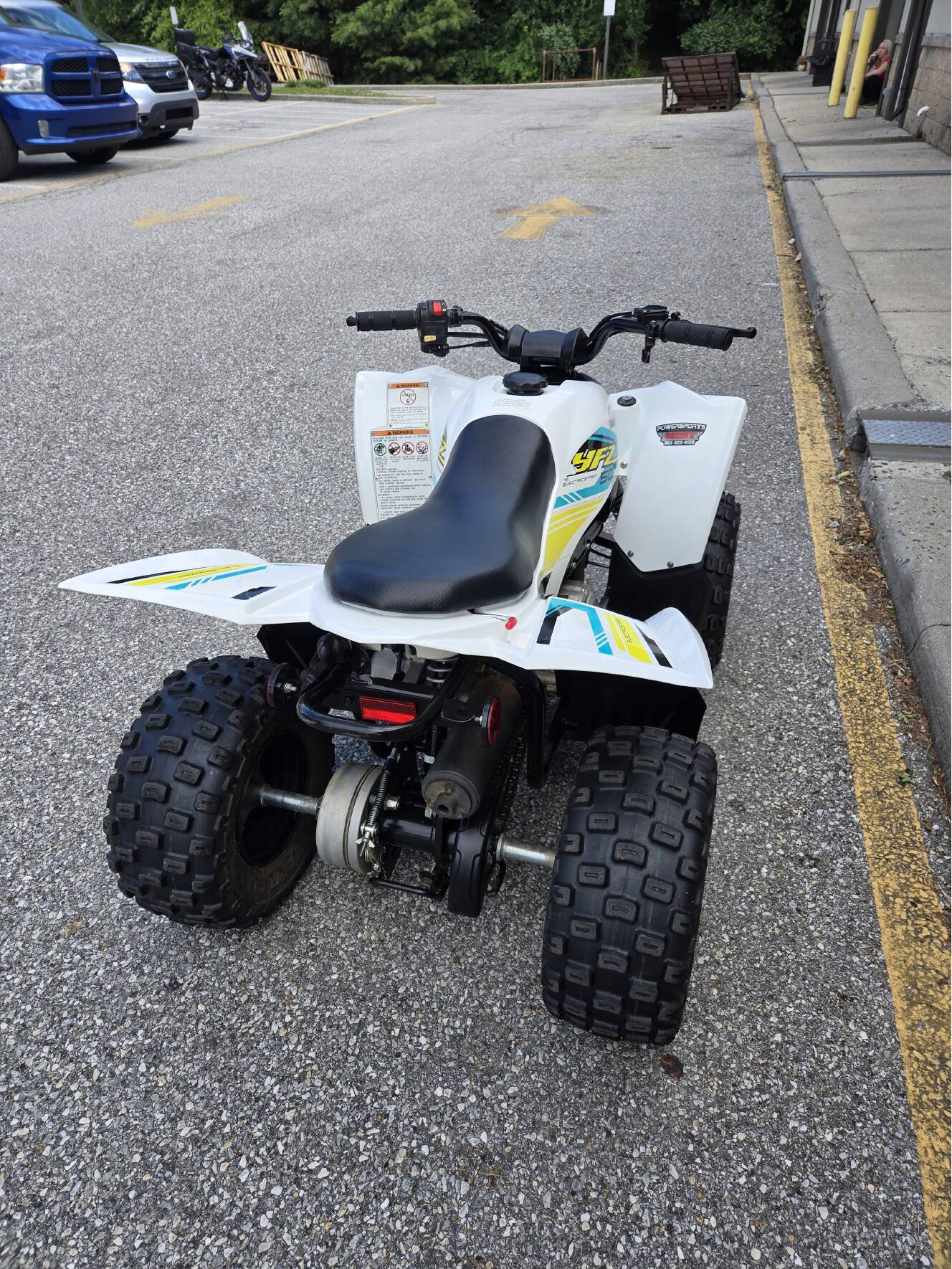 A photo of this 2022 Yamaha YFZ50