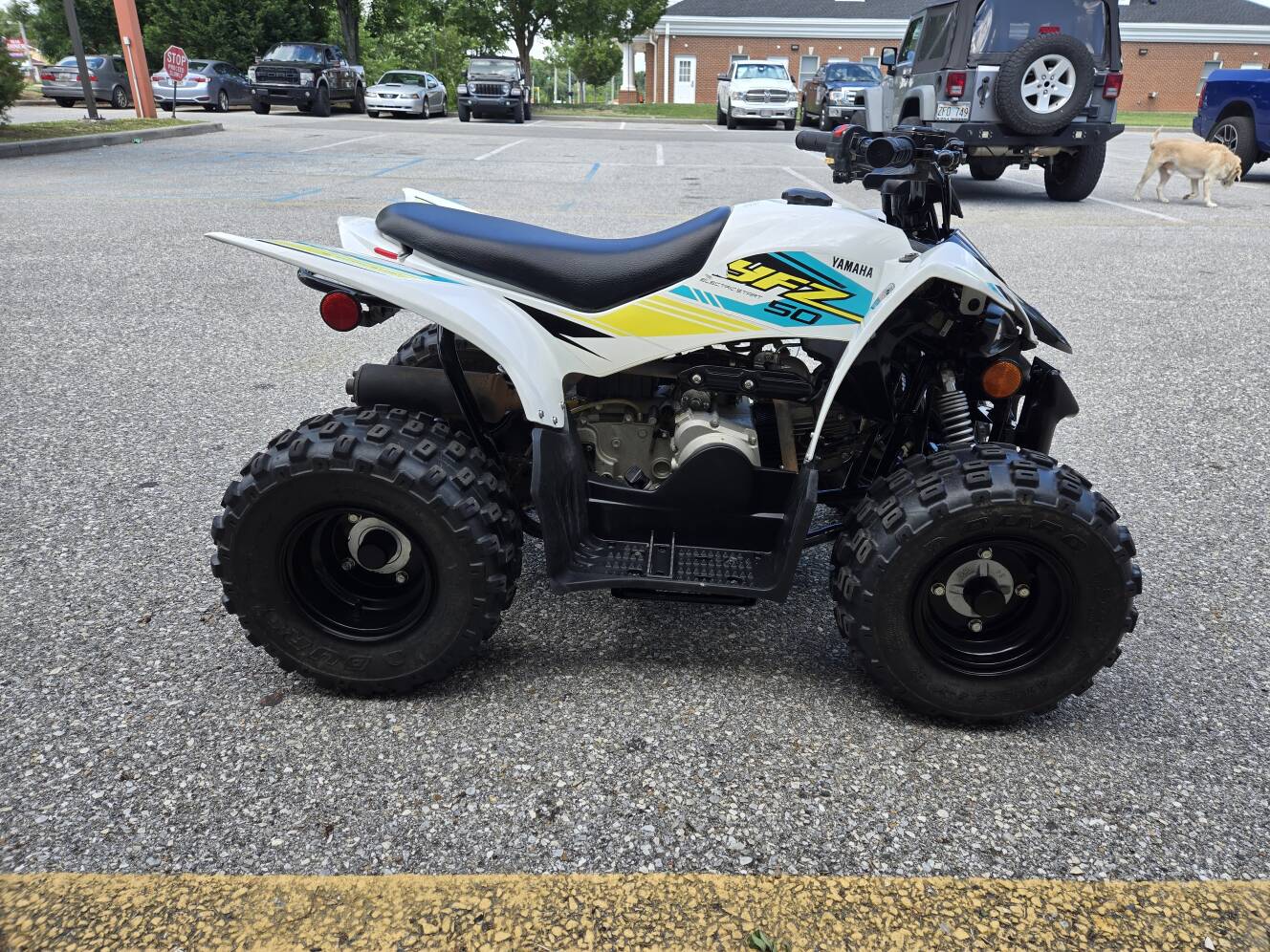 A photo of this 2022 Yamaha YFZ50