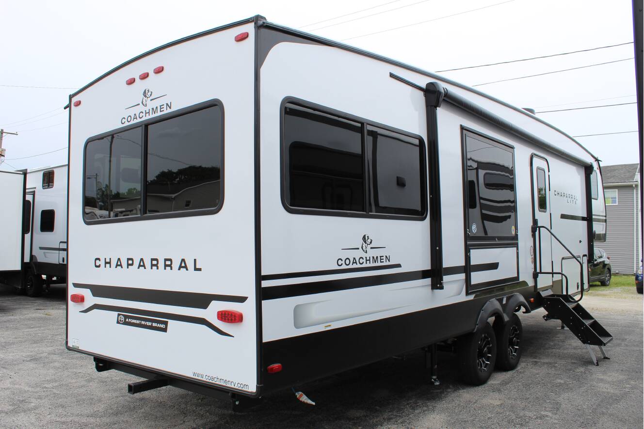 A photo of this 2027 Coachmen CHAPARRAL LITE 27BAR
