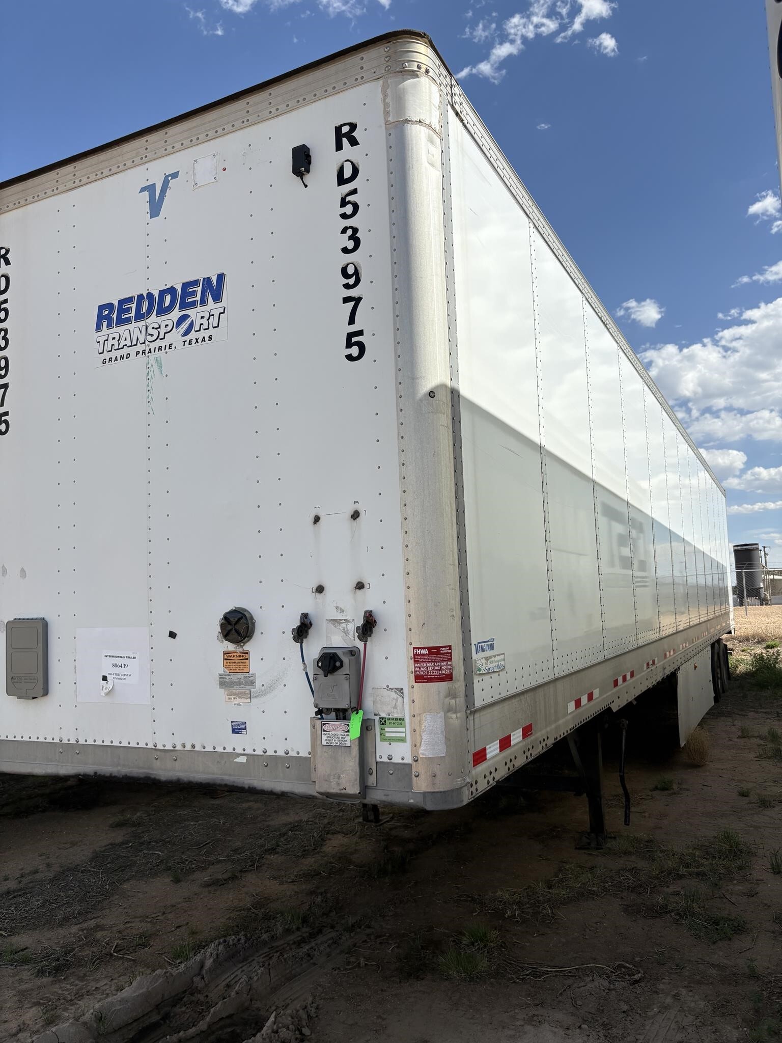 2016 VANGUARD DRY VAN in Fort Lupton, CO