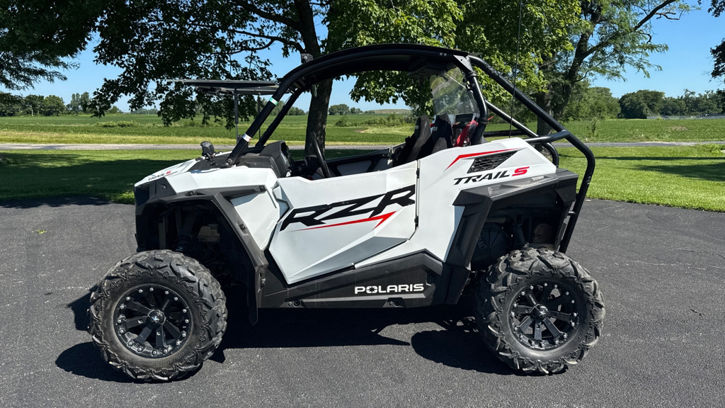 2021 Polaris RZR Trail S 900 SPORT - WHITE LIGHTNING in charleston IL