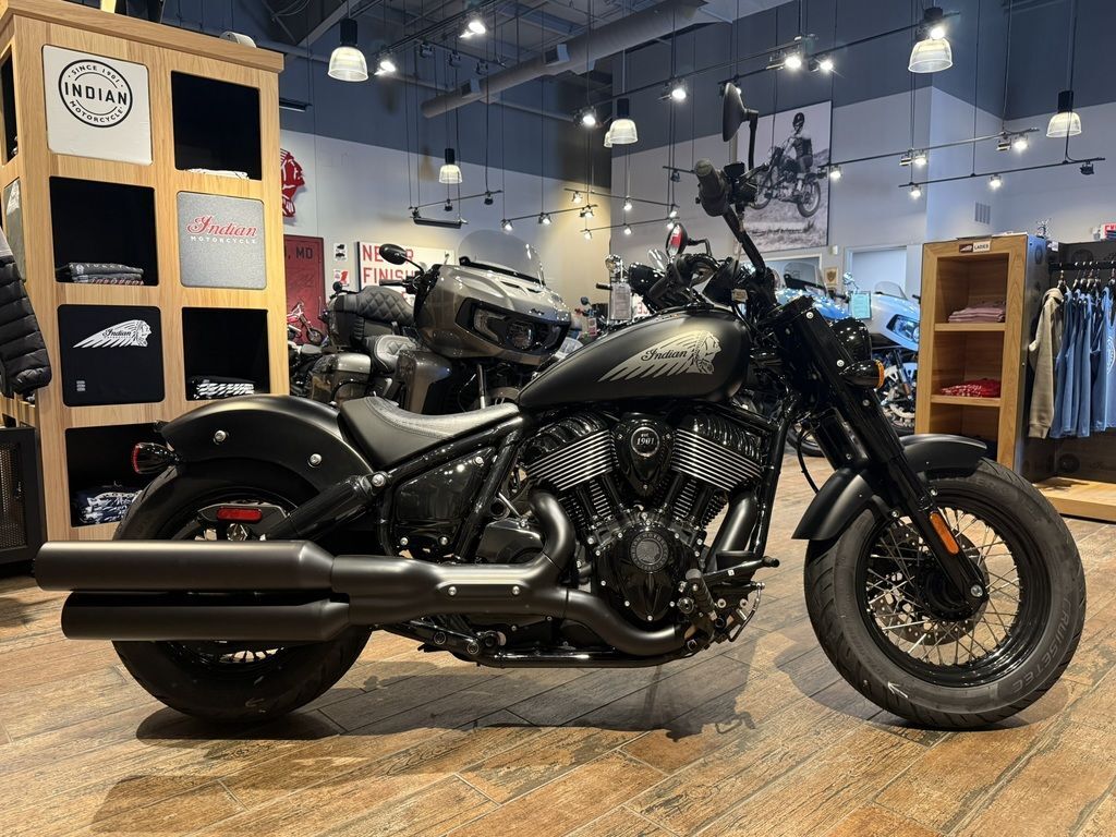 2026 Indian Motorcycle® Chief® Bobber Dark Horse® Black Smoke BOBBER DARK HORSE in Hagerstown, MD