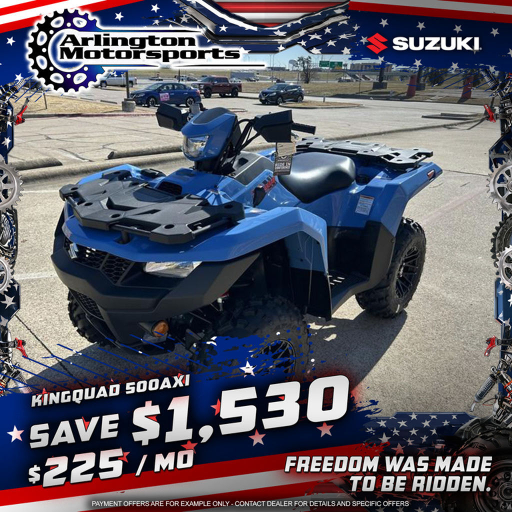 2025 Suzuki KingQuad 500AXi Power Steering SE in arlington TX
