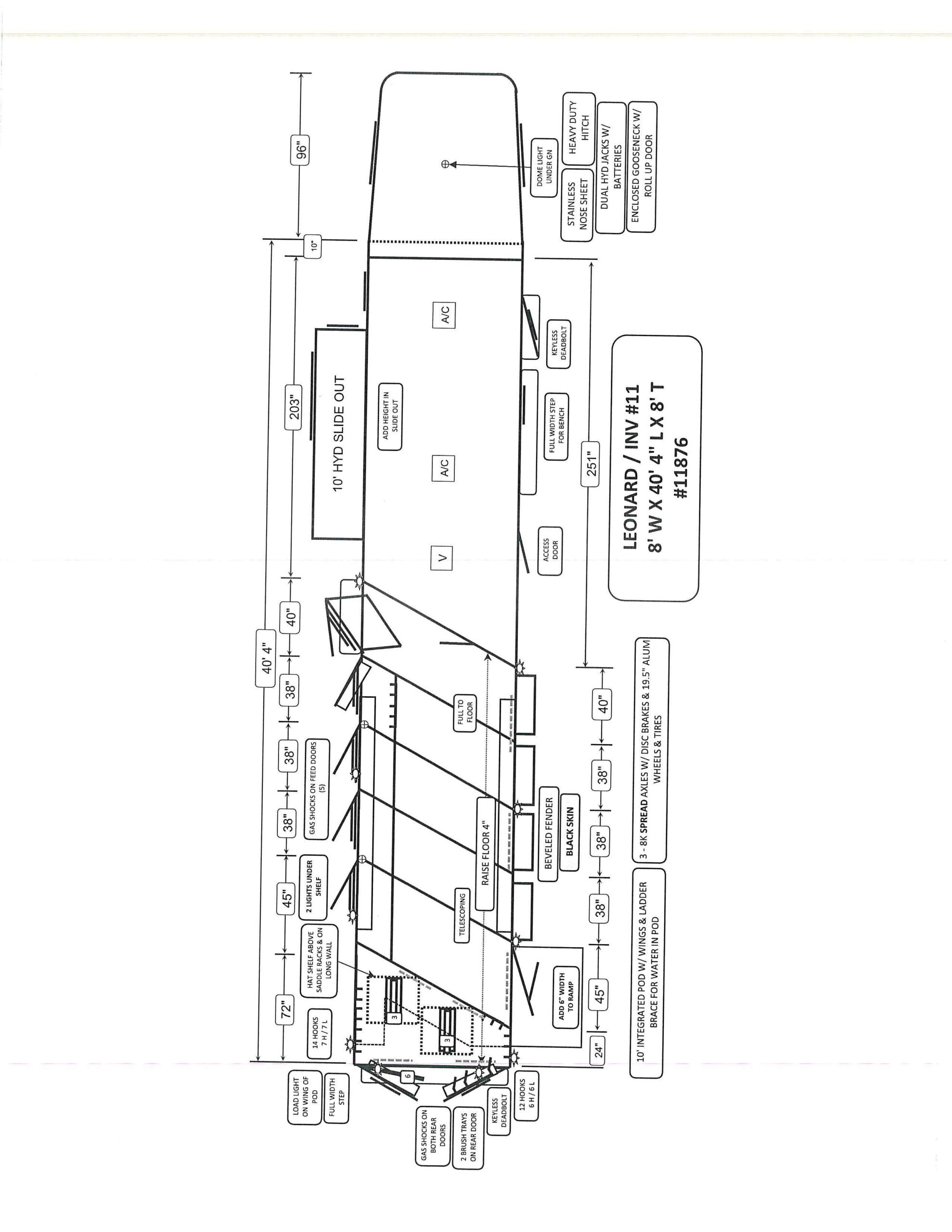 2027 BLOOMER TRAILERS 5 HORSE 16'8" SIDE LOAD in North Jackson, OH