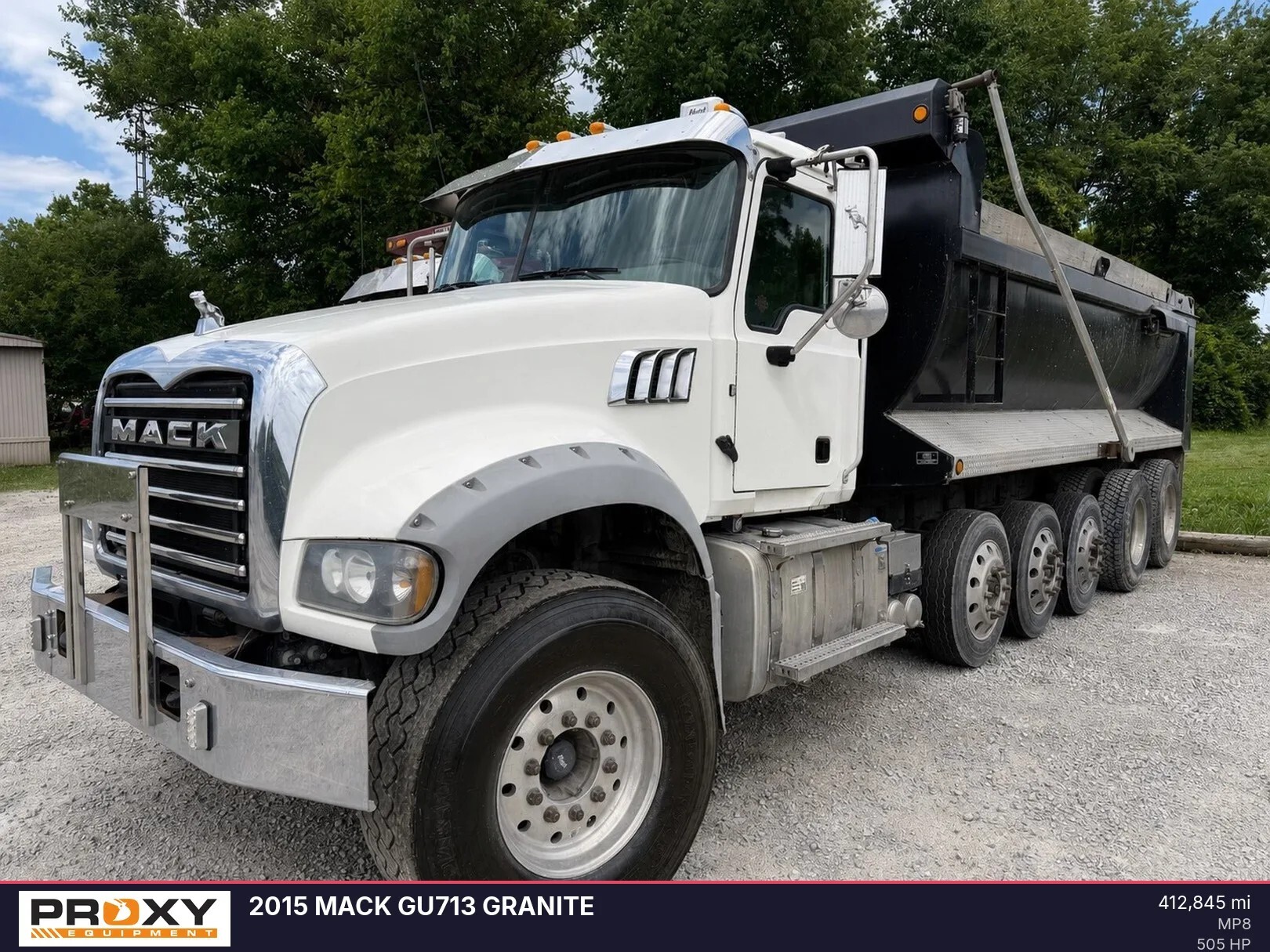 2015 MACK GU713 GRANITE in OH