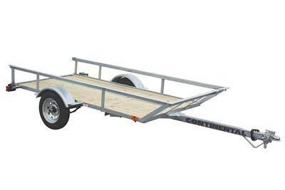2025 Continental Trailers 5x8 Galvanized Open Utility Trailer in Miami, FL