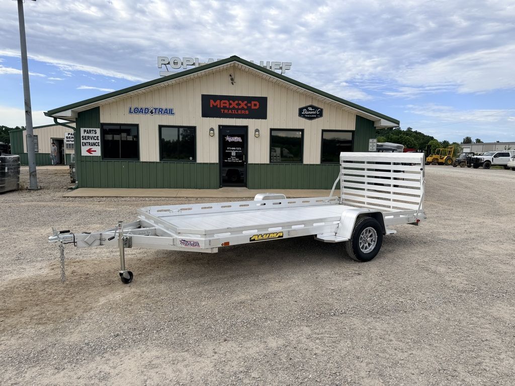 2027 ALUMA 7814ST-TG 78" x 14' Single Axle Straight Tailgate in Poplar Bluff, MO