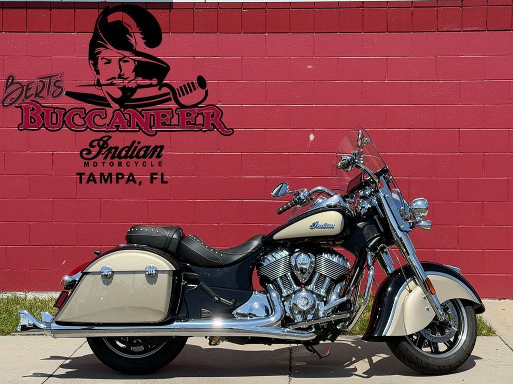 2022 Indian Motorcycle® SPRINGFIELD, BLK MTLC/DIRT TRACK TAN BASE in Tampa, FL