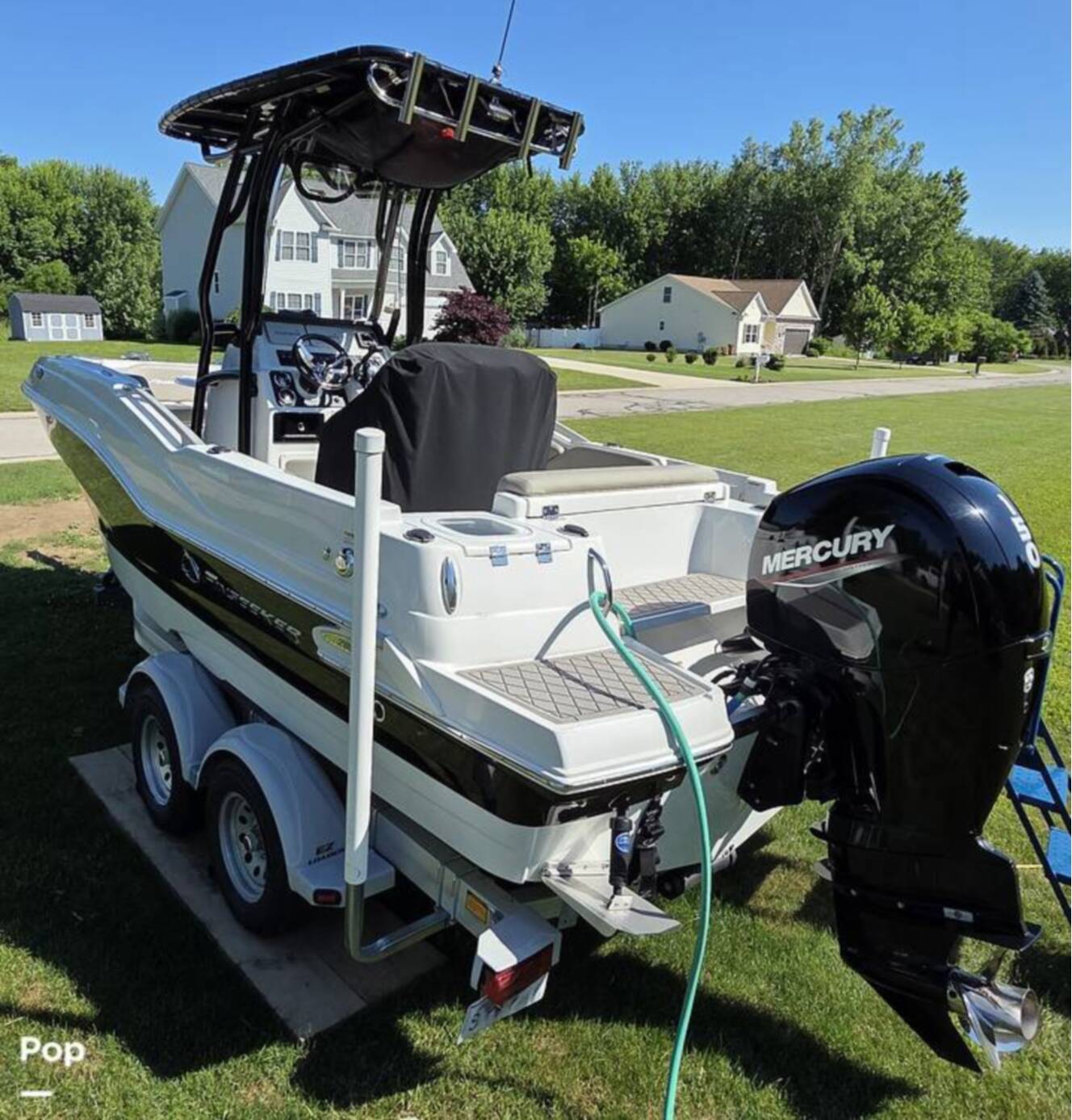 A photo of this 2021 Crownline Finseeker 200CC