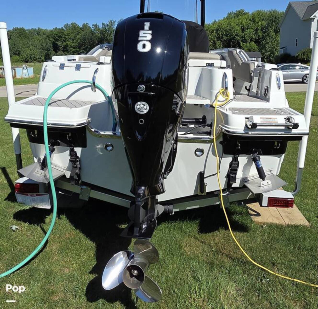 A photo of this 2021 Crownline Finseeker 200CC