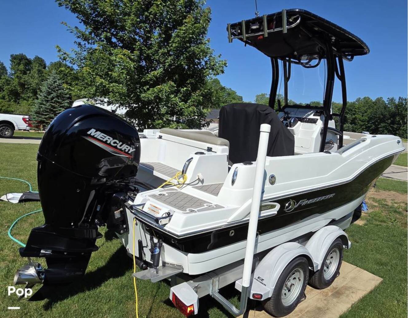 A photo of this 2021 Crownline Finseeker 200CC