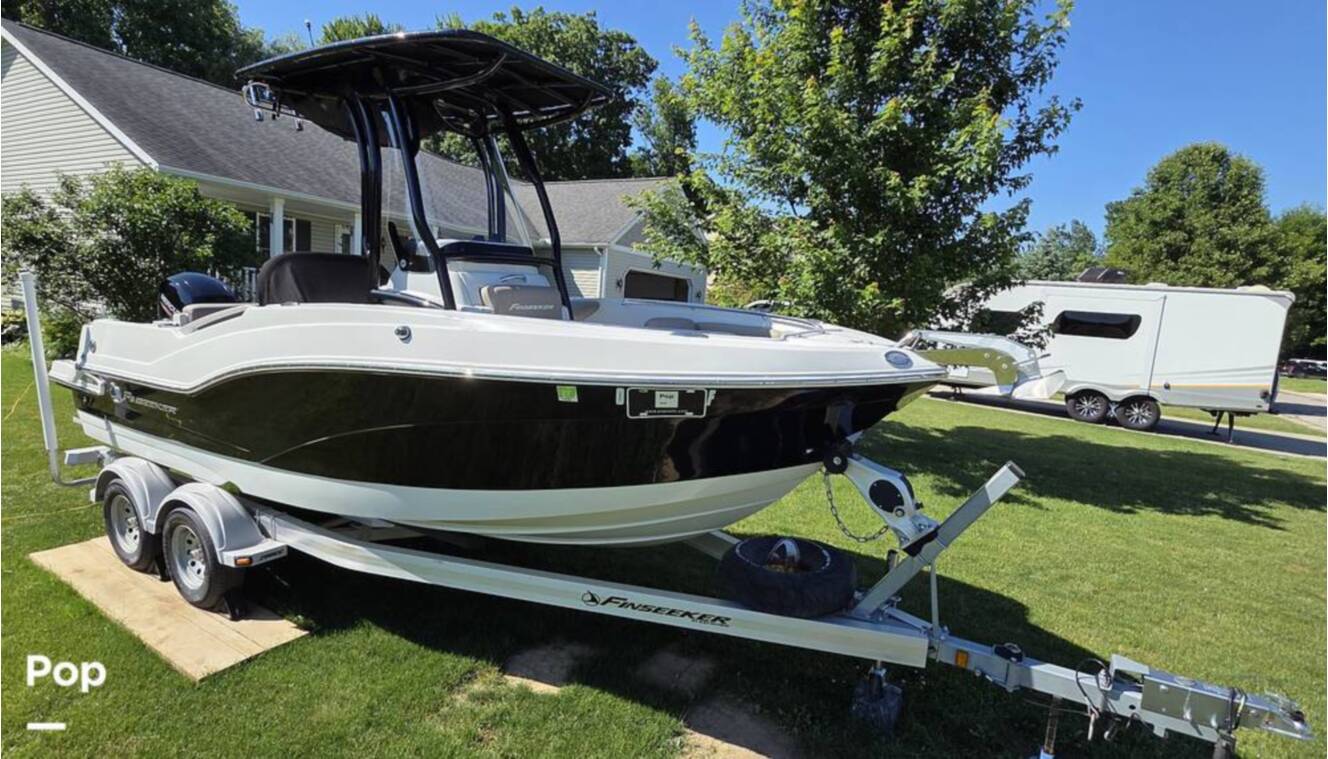 A photo of this 2021 Crownline Finseeker 200CC