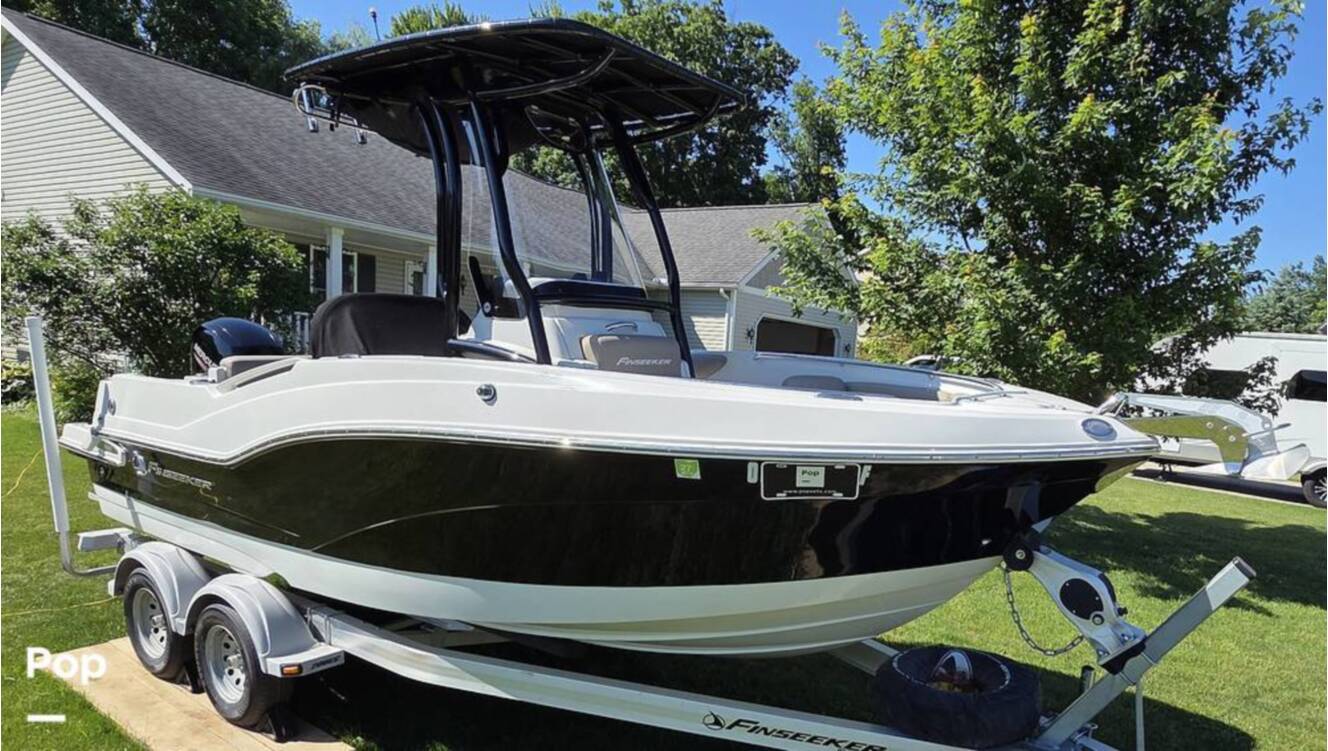 A photo of this 2021 Crownline Finseeker 200CC