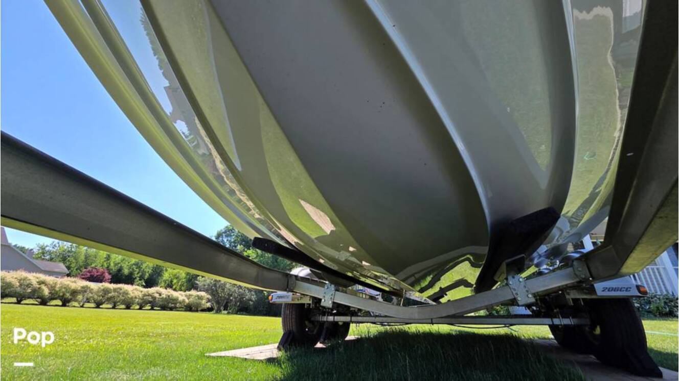 A photo of this 2021 Crownline Finseeker 200CC