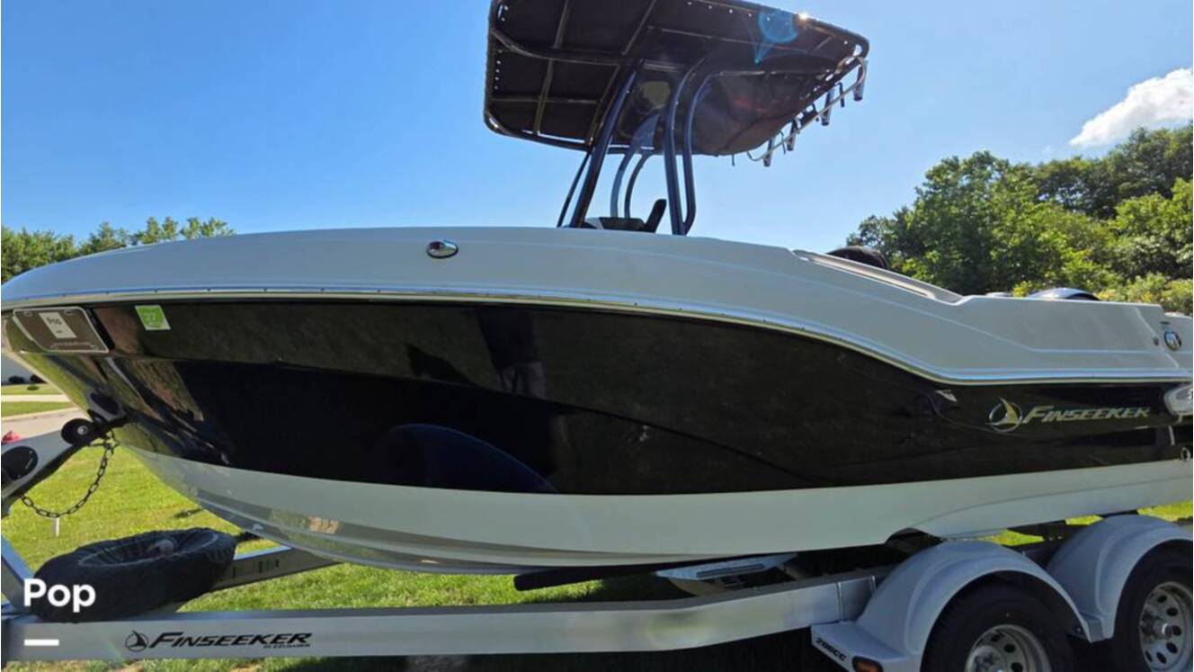 A photo of this 2021 Crownline Finseeker 200CC
