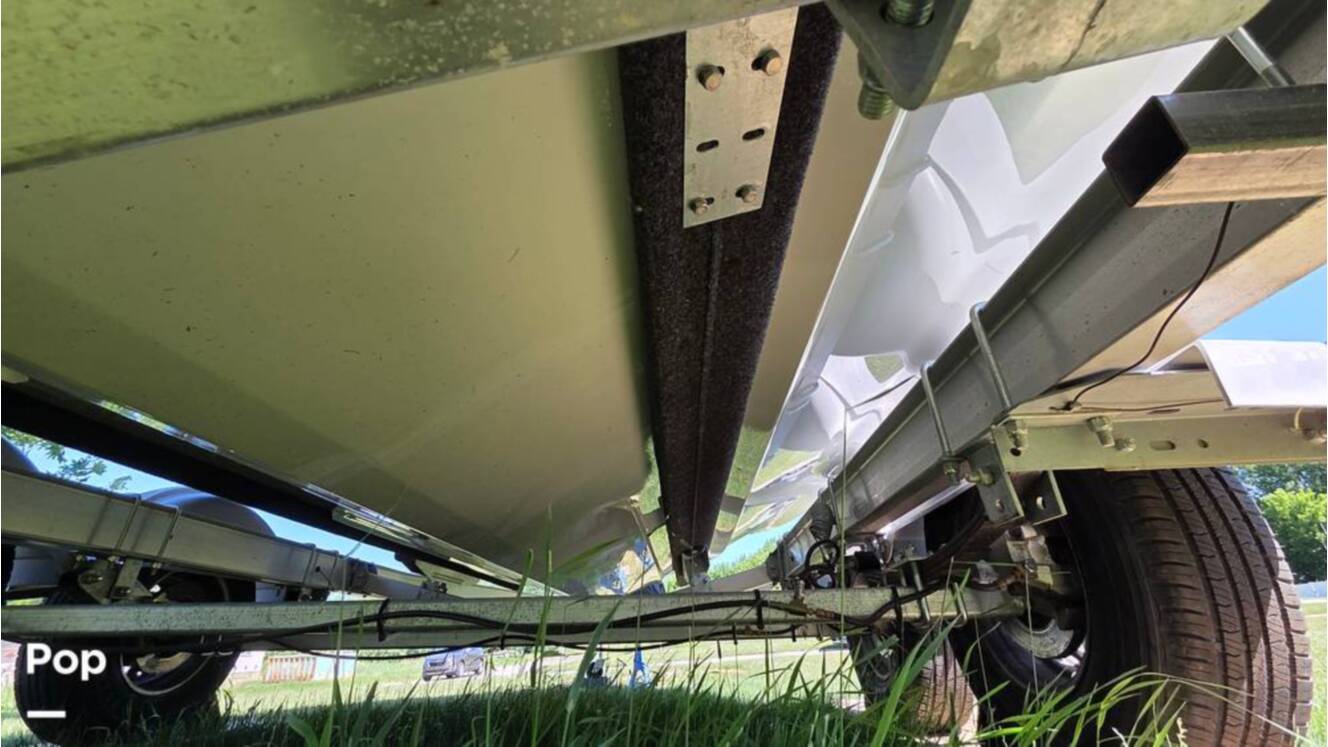 A photo of this 2021 Crownline Finseeker 200CC