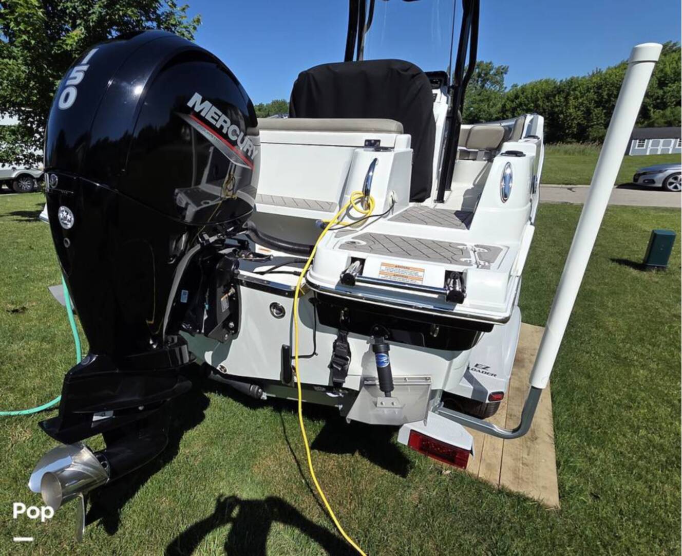 A photo of this 2021 Crownline Finseeker 200CC