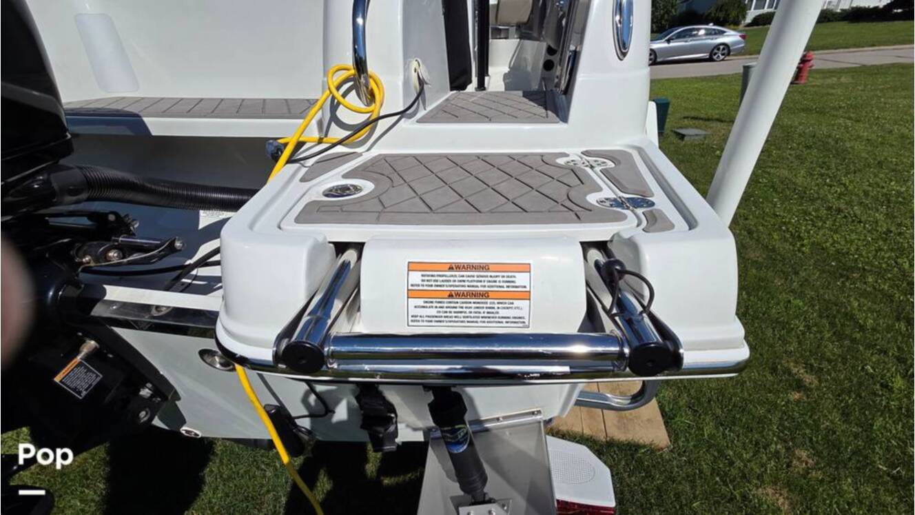 A photo of this 2021 Crownline Finseeker 200CC