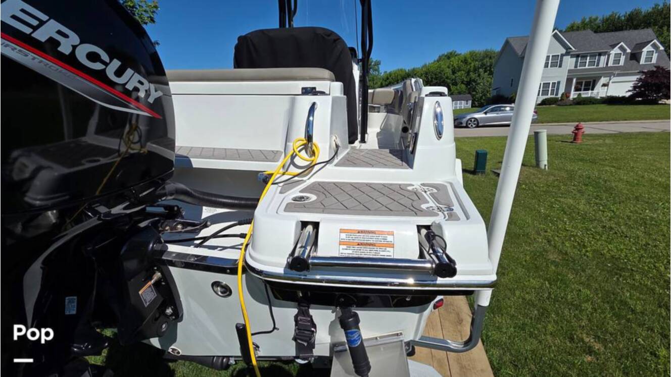 A photo of this 2021 Crownline Finseeker 200CC