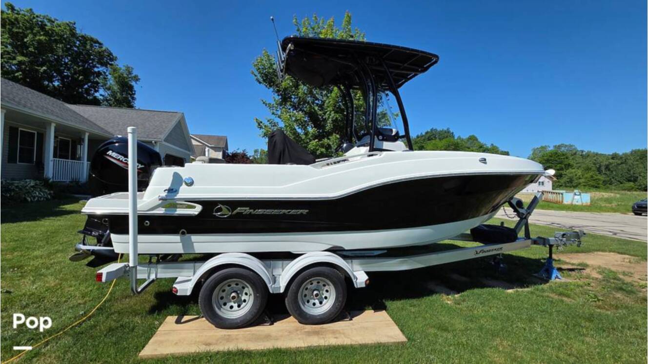 A photo of this 2021 Crownline Finseeker 200CC