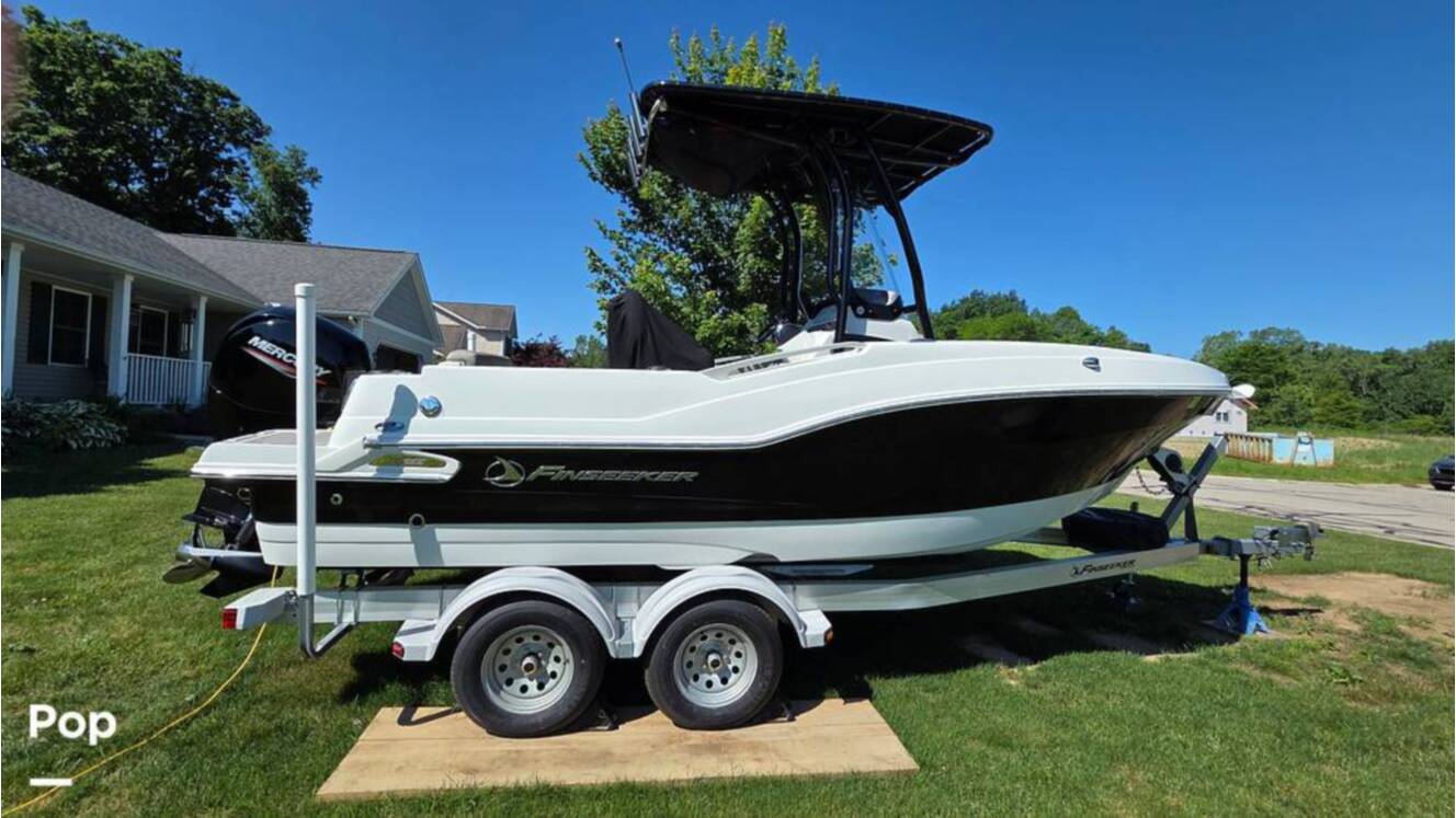 A photo of this 2021 Crownline Finseeker 200CC