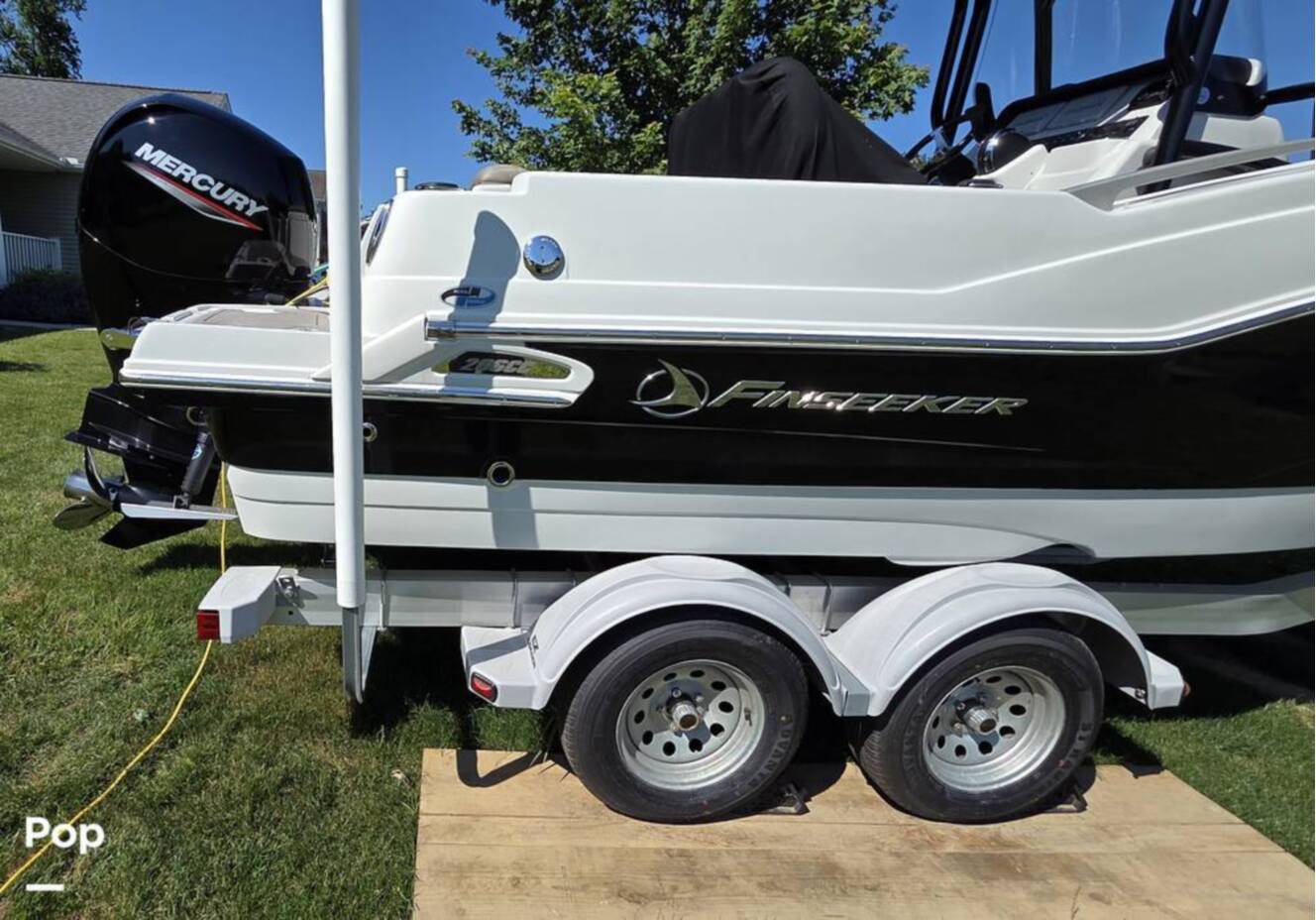 A photo of this 2021 Crownline Finseeker 200CC
