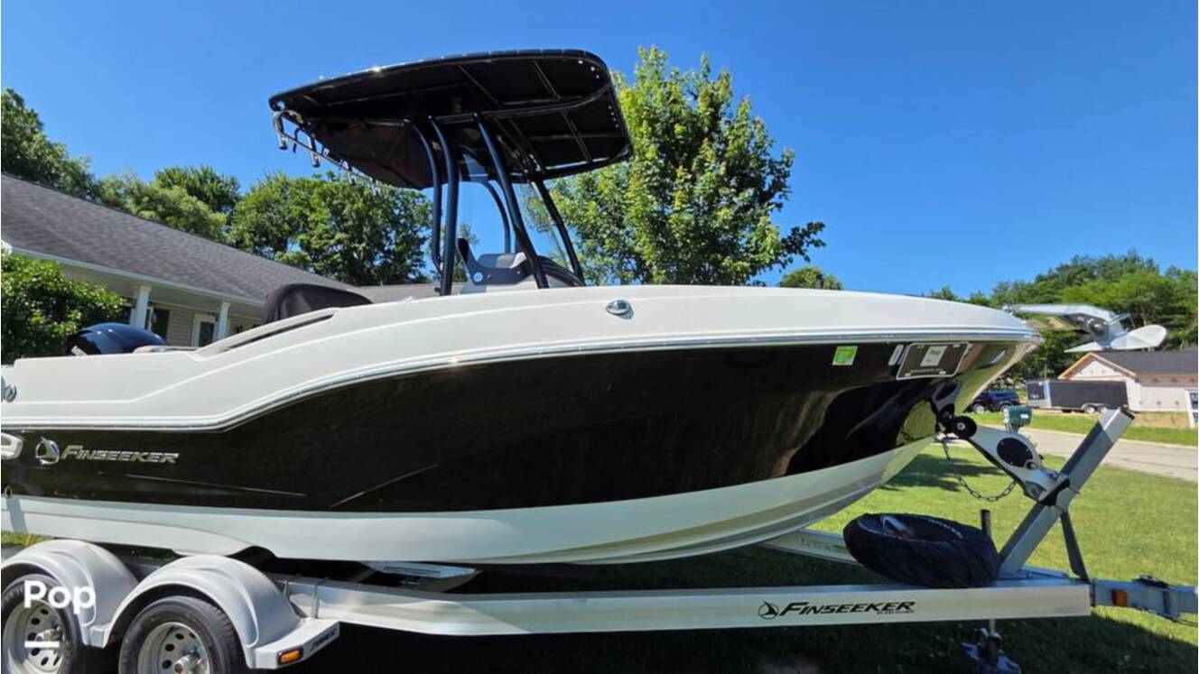 A photo of this 2021 Crownline Finseeker 200CC