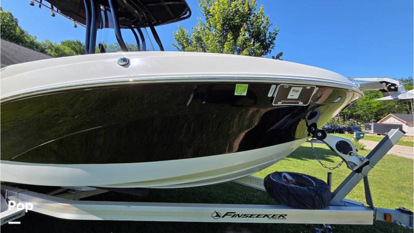 A photo of this 2021 Crownline Finseeker 200CC