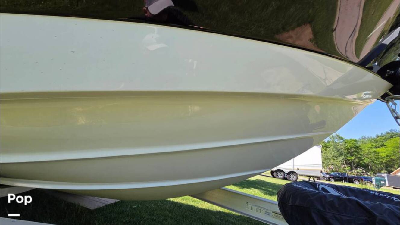 A photo of this 2021 Crownline Finseeker 200CC