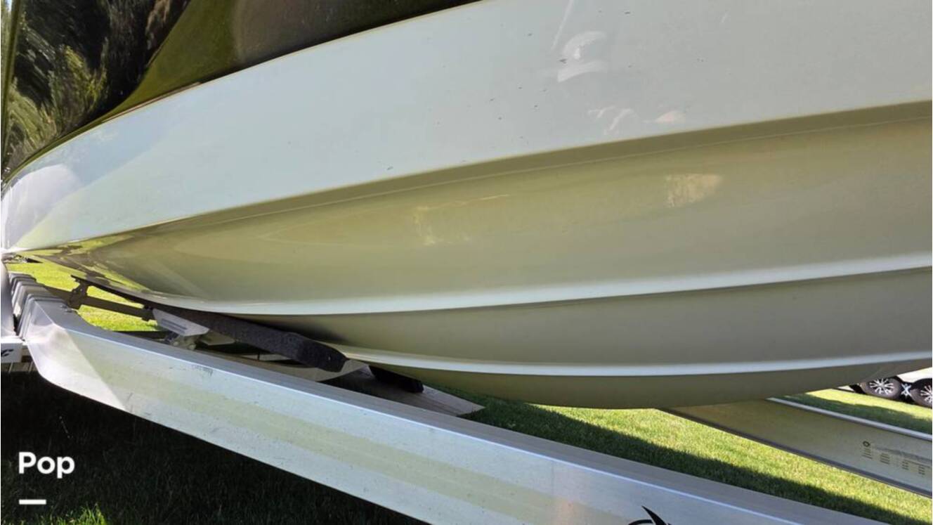 A photo of this 2021 Crownline Finseeker 200CC