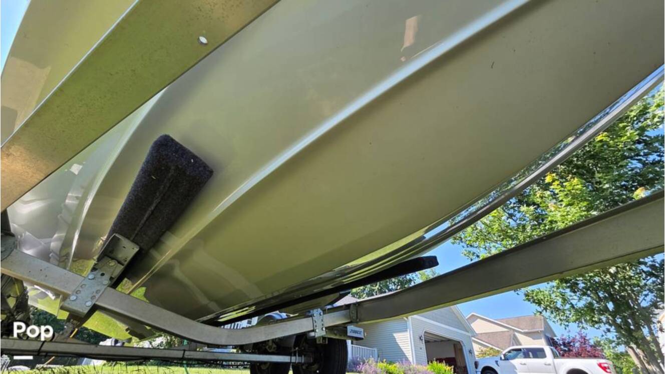 A photo of this 2021 Crownline Finseeker 200CC
