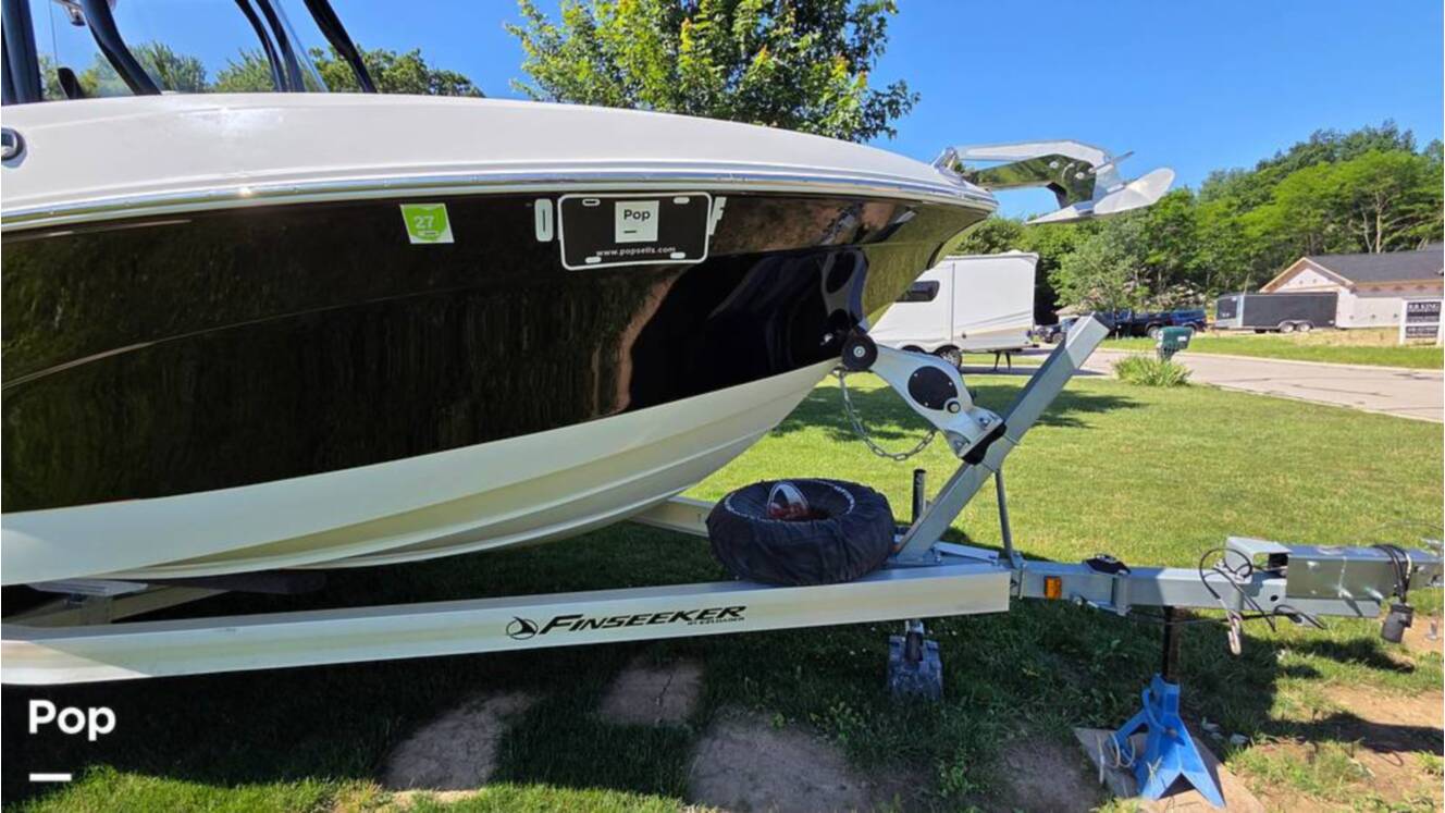 A photo of this 2021 Crownline Finseeker 200CC