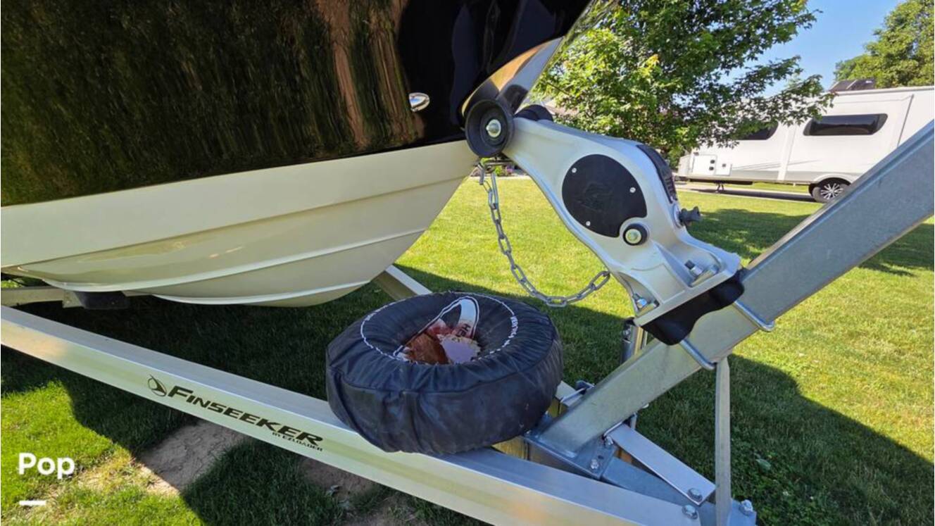 A photo of this 2021 Crownline Finseeker 200CC