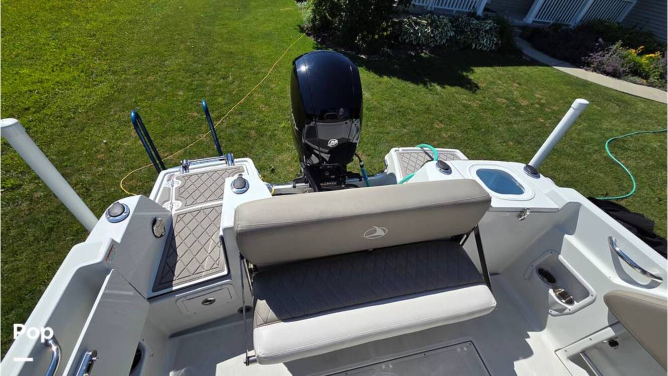 A photo of this 2021 Crownline Finseeker 200CC