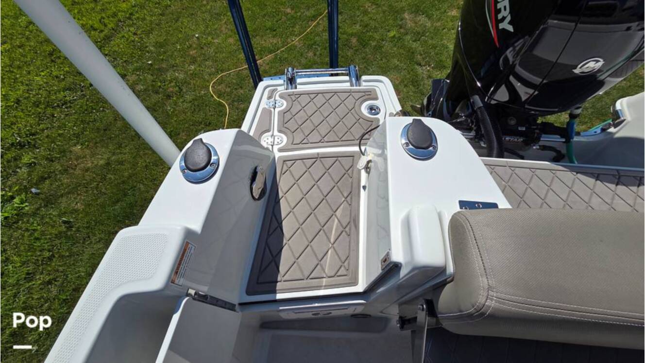 A photo of this 2021 Crownline Finseeker 200CC