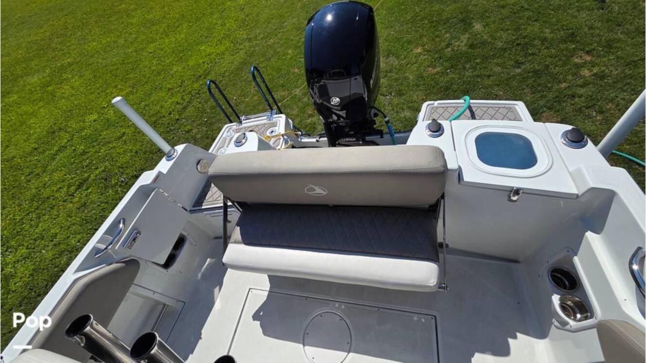 A photo of this 2021 Crownline Finseeker 200CC