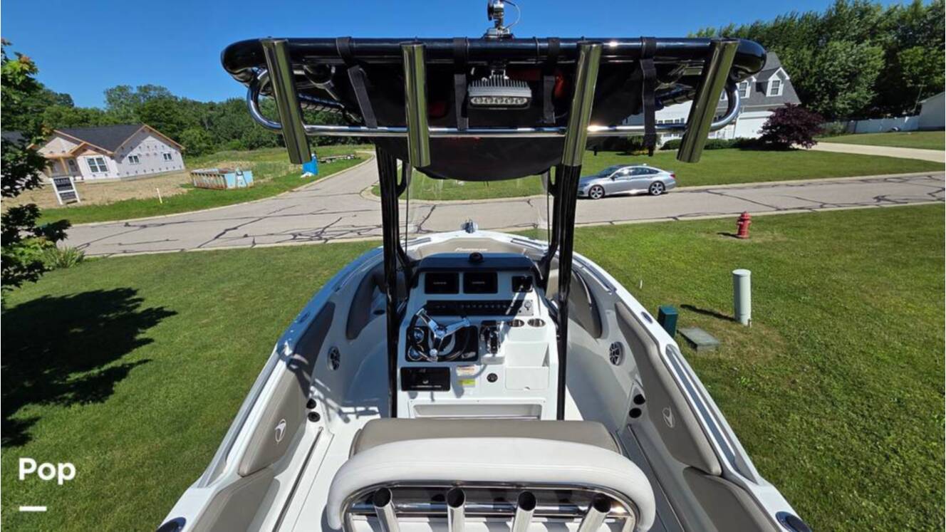 A photo of this 2021 Crownline Finseeker 200CC