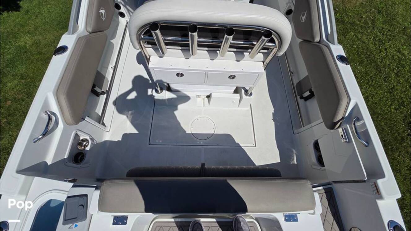 A photo of this 2021 Crownline Finseeker 200CC