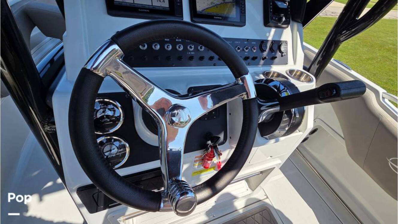 A photo of this 2021 Crownline Finseeker 200CC