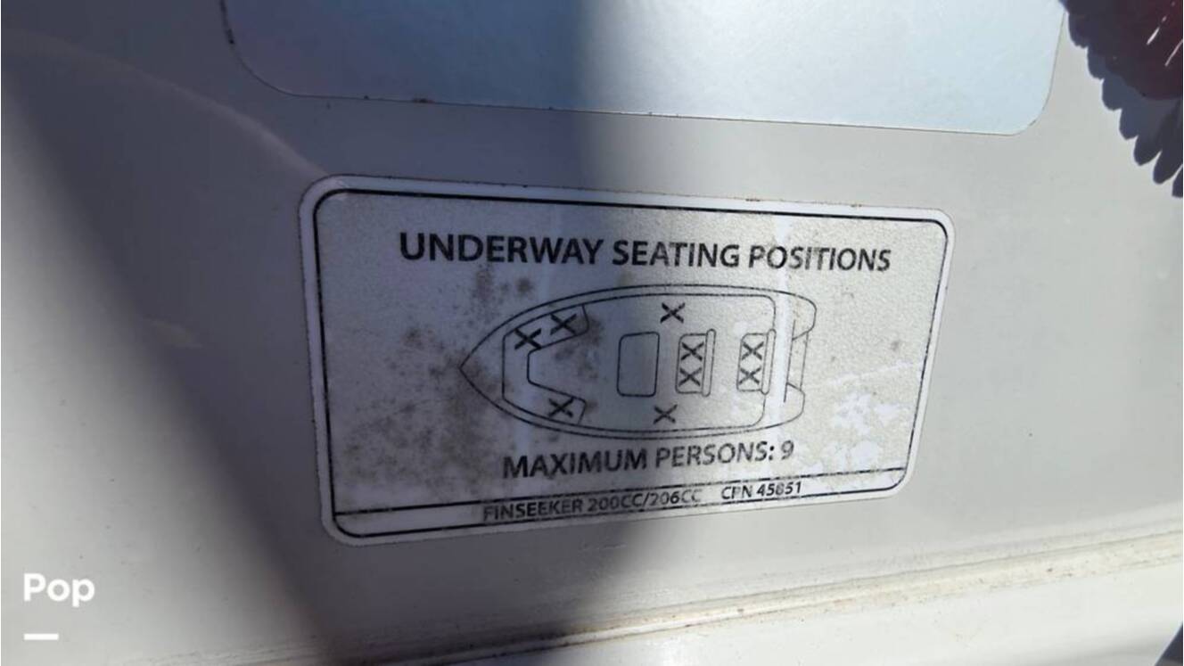 A photo of this 2021 Crownline Finseeker 200CC