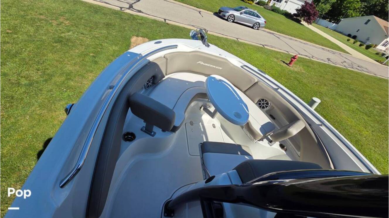 A photo of this 2021 Crownline Finseeker 200CC