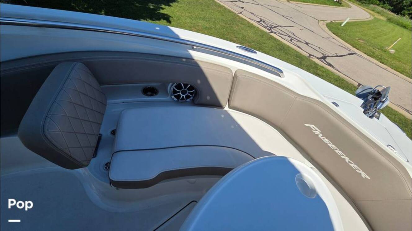 A photo of this 2021 Crownline Finseeker 200CC