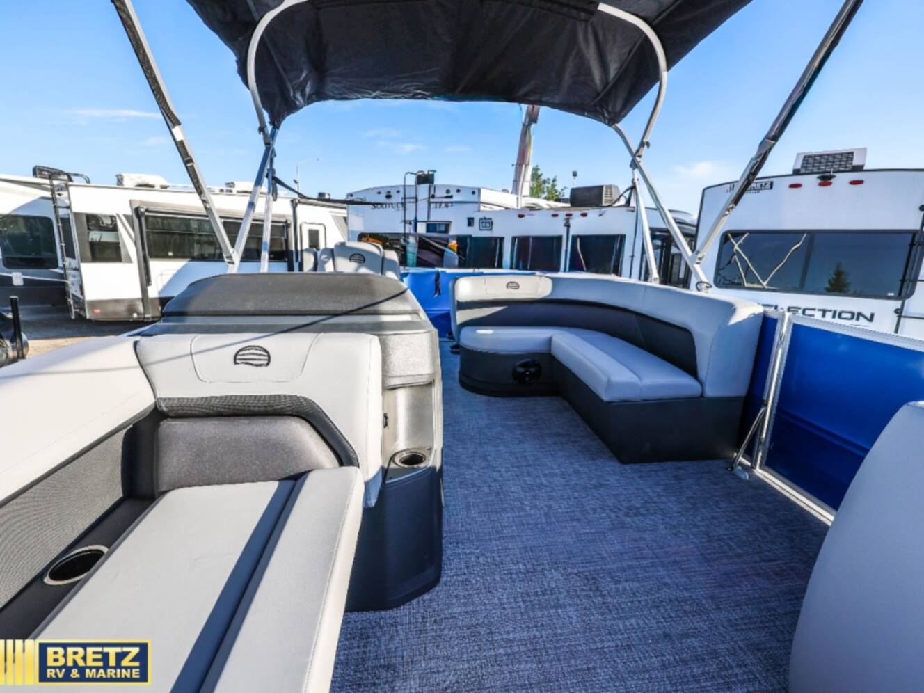 A photo of this 2026 Sun Tracker Party Barge 18 DLX