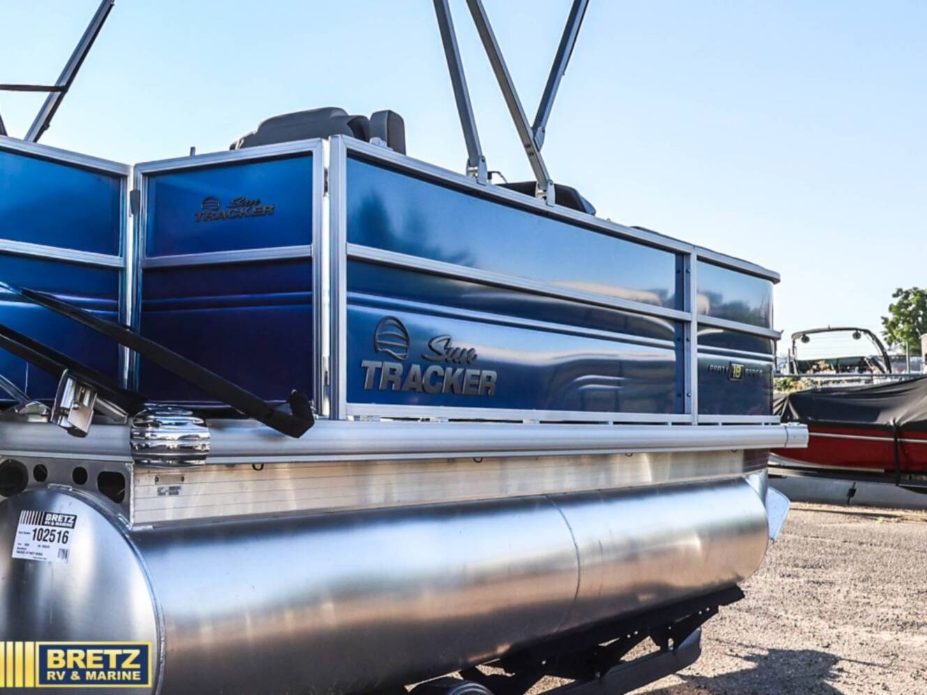 A photo of this 2026 Sun Tracker Party Barge 18 DLX