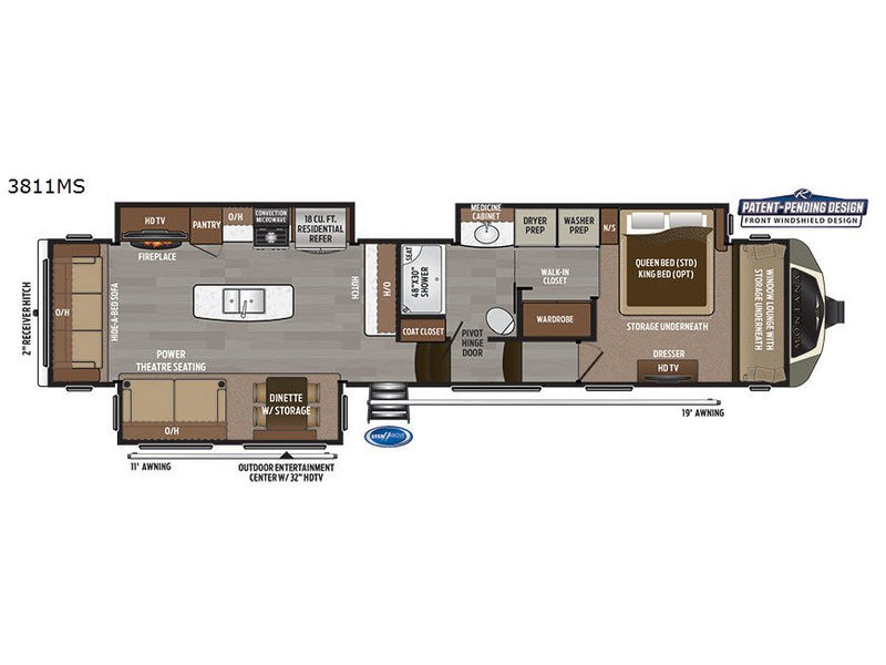 2018 Keystone Rv Montana 3811MS in donna TX