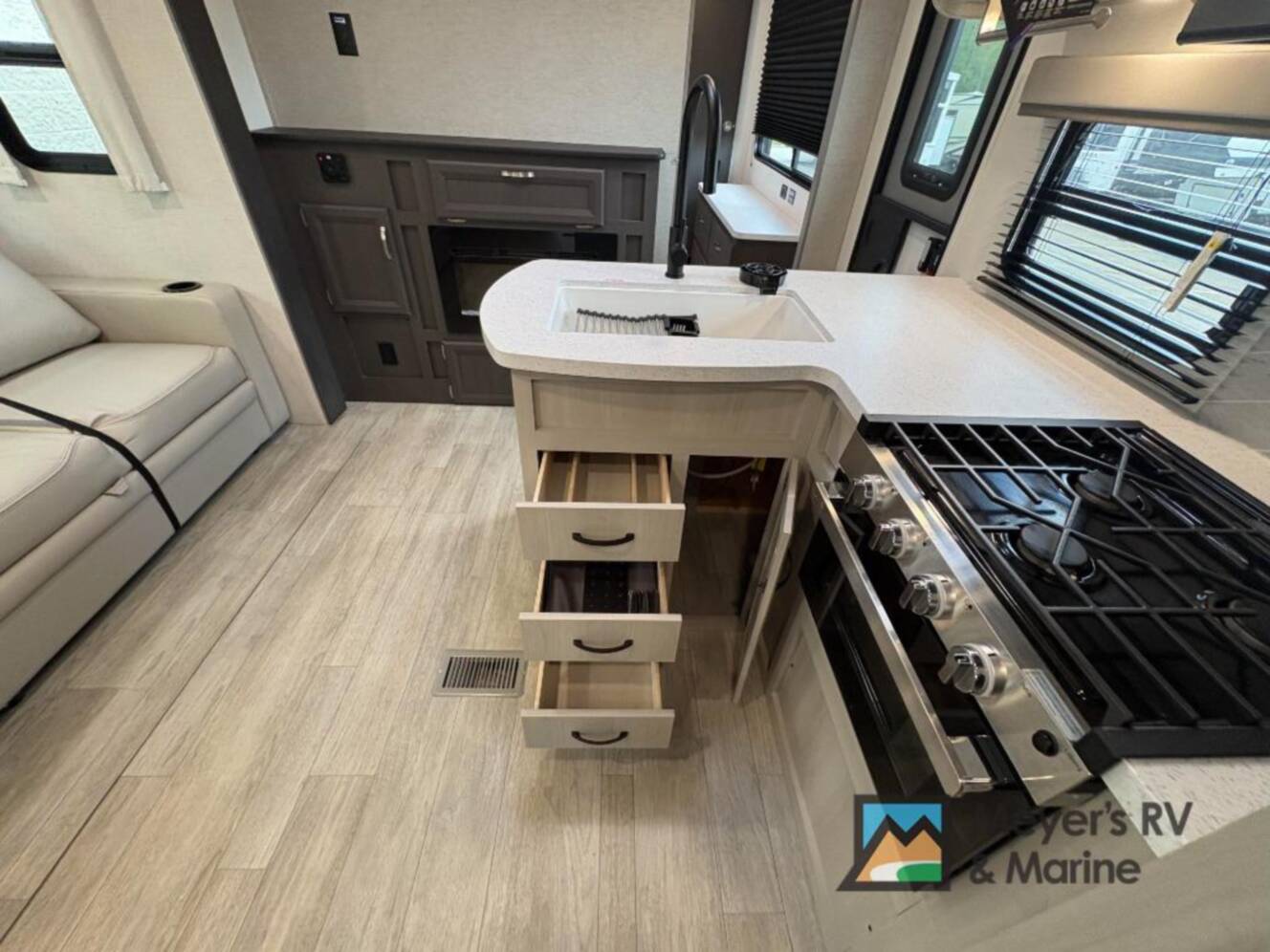 A photo of this 2027 Coachmen Rv Catalina Legacy Edition 343BHTS