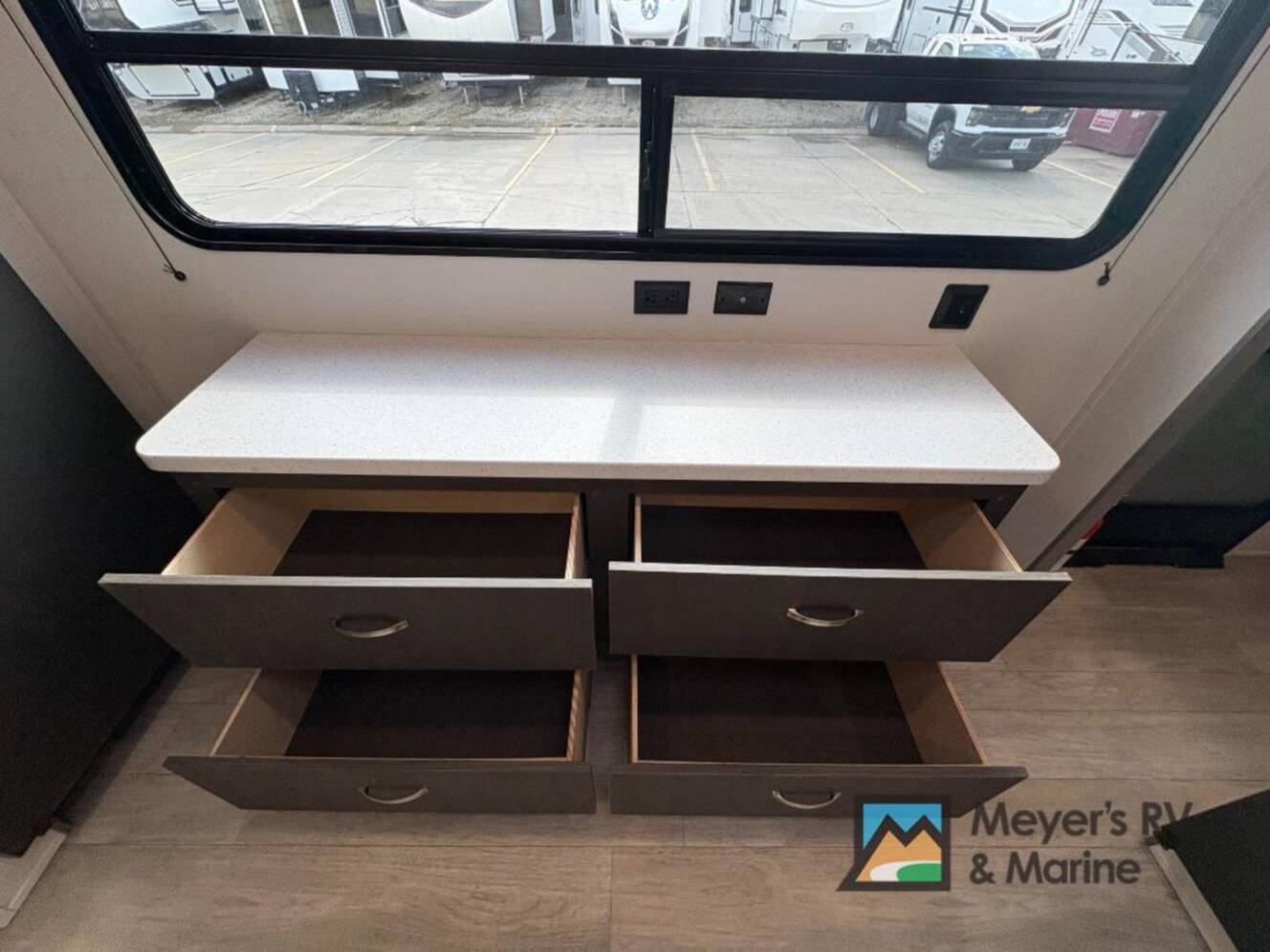 A photo of this 2027 Coachmen Rv Catalina Legacy Edition 343BHTS