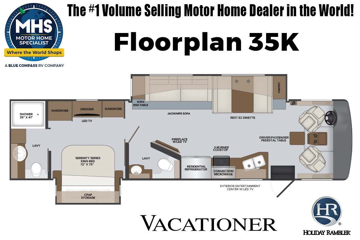 2026 Holiday Rambler Vacationer 35K in alvarado TX
